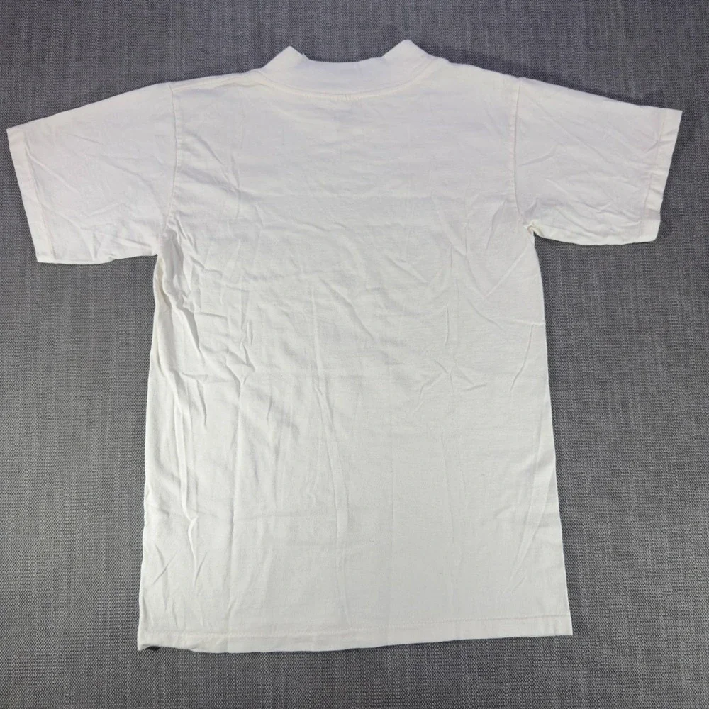 Vintage Rolling Thunder Shirt Mens Small White Desert Storm Tee Gateway Tees USA
